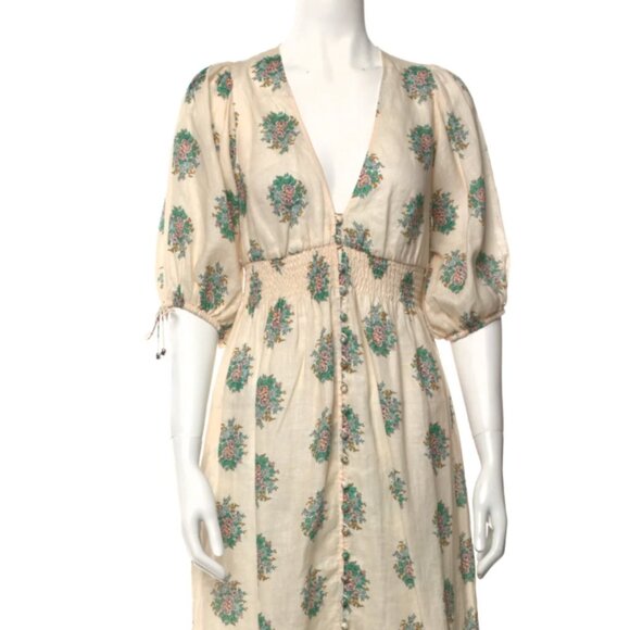 Zimmermann Floral Print Long Dress – Size 1 (S) – Romantic & Rare - Picture 1 of 3
